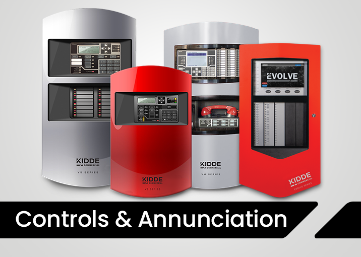 Kidde Commercial fire alarm control systems