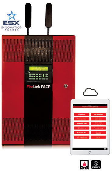 NAPCO FireLink commercial fire alarm control panel